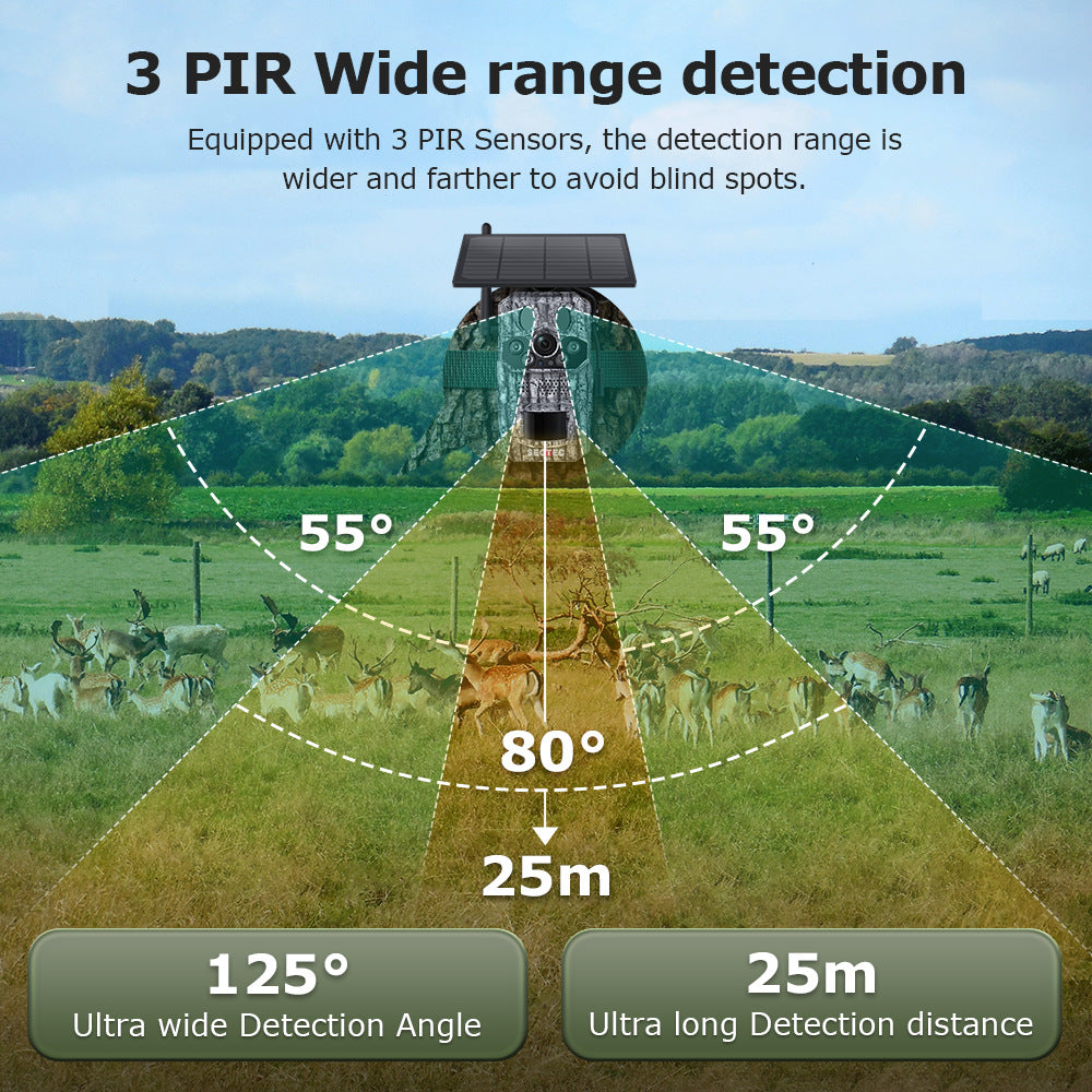 Trail-Cam 4G Smart - Telecamera da Caccia e Rilevamento