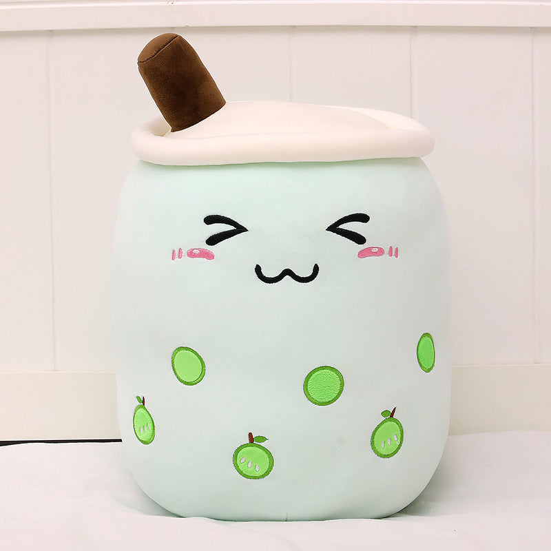 Boba Tea Plush – Cuscino Peluche a forma di Tazza Bubble Tea