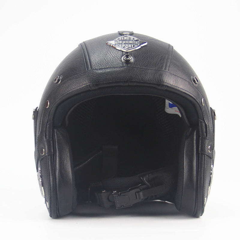 Casco Open-Face 3/4 Classic Retrò