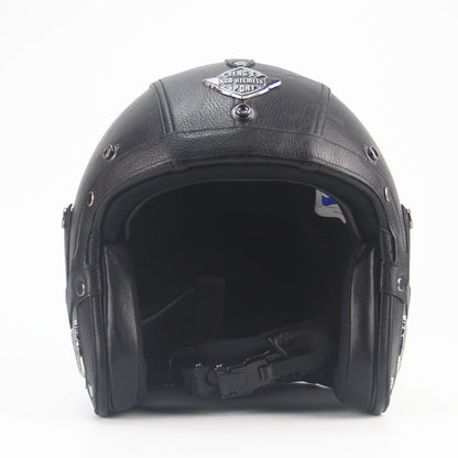 Casco Open-Face 3/4 Classic Retrò