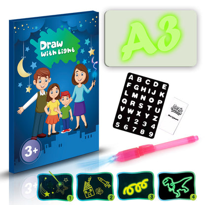 Magic Sketch 3D – Tavoletta Grafica LCD con 8 Effetti Luce Magici