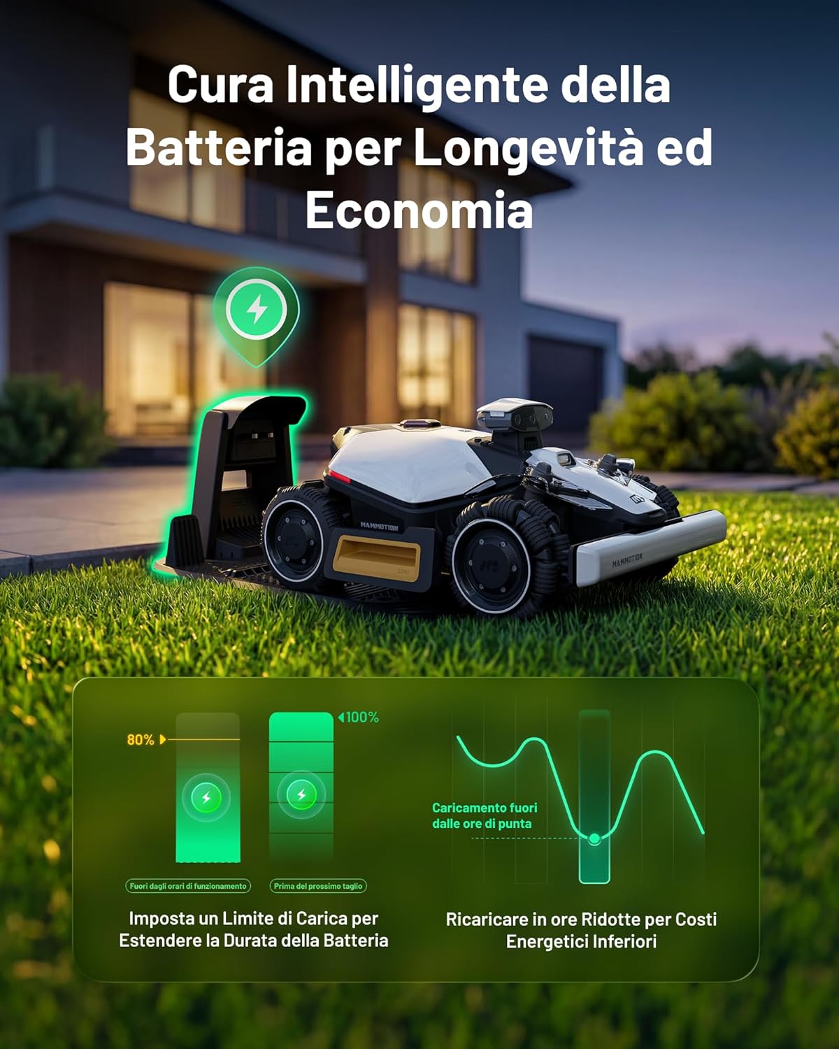MAMMOTION LUBA - Robot Rasaerba 2 AWD 5000X 4G
