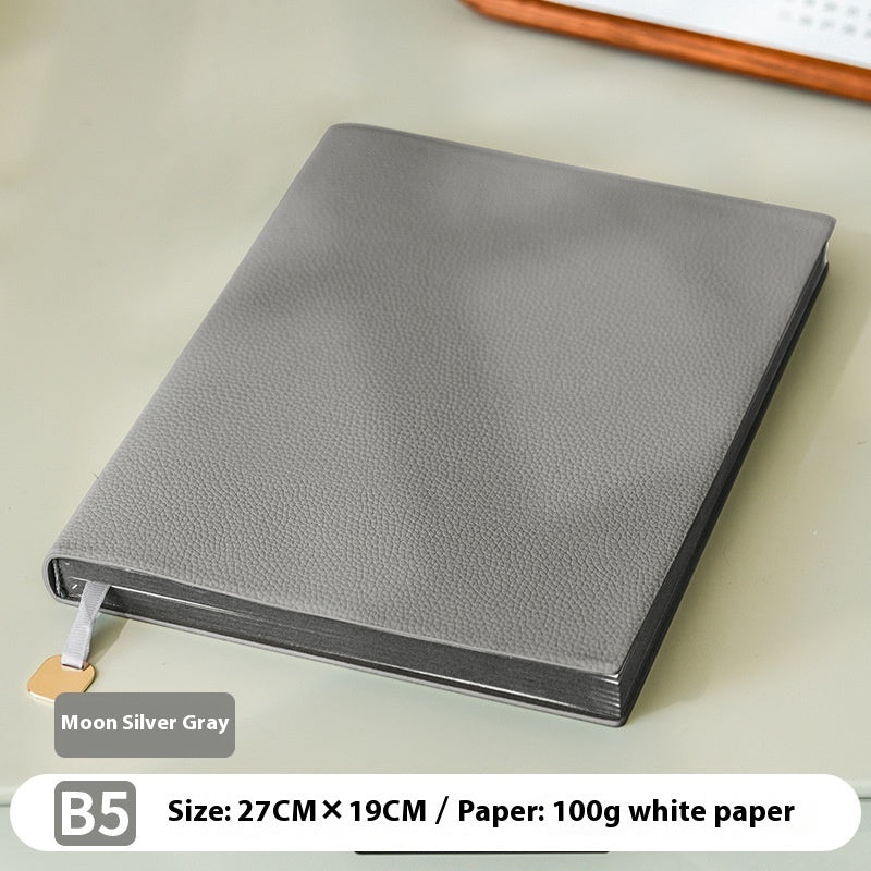 Notebook in Pelle Morbida Motivo Litchi