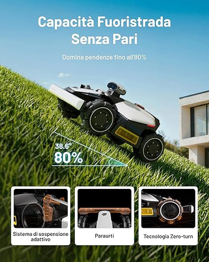 MAMMOTION LUBA - Robot Rasaerba 2 AWD 5000X 4G