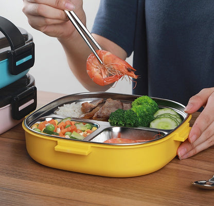 Maxi-Lunch 304 – Portapranzo Grande Capacità in Acciaio