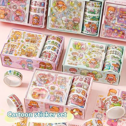 Gift-Sticker Set Kawaii Cartoon