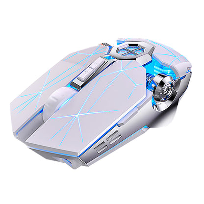 Silver Eagle A7 - Mouse Wireless Ricaricabile Silent Click