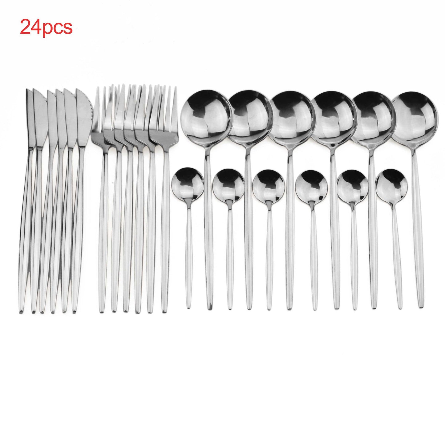 Set Posate Luxury Edition - 24 Pezzi