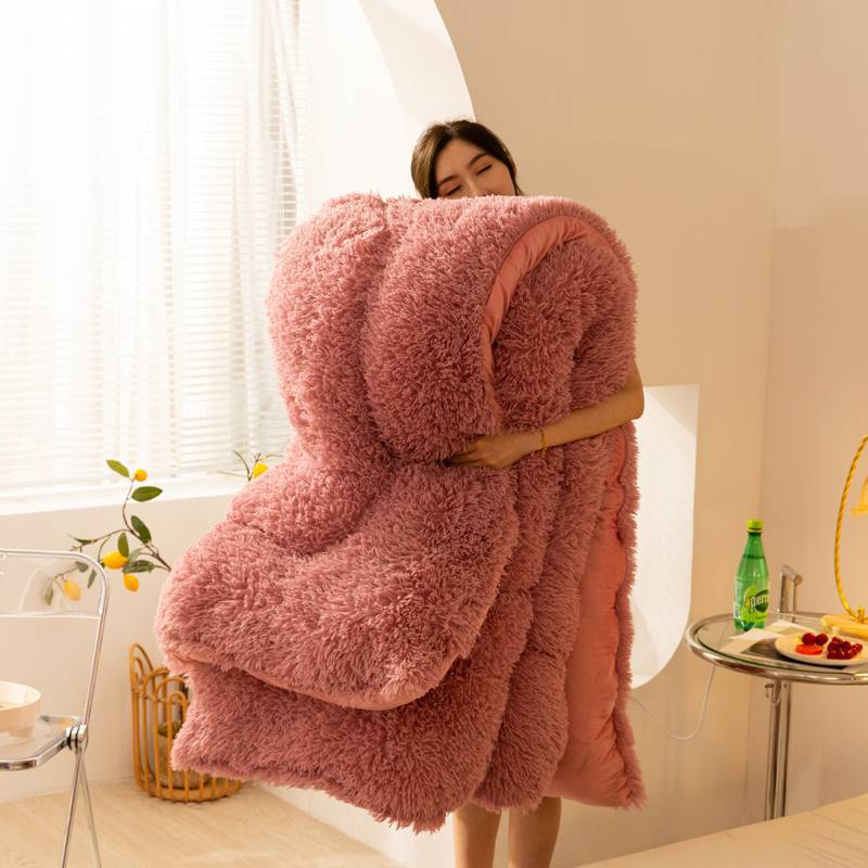 Trapunta Velvet Mink in Velluto di Cristallo