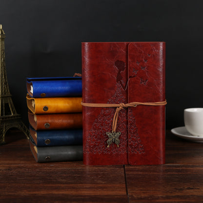 Blocco Note Portatile Kraft con Fogli Mobili