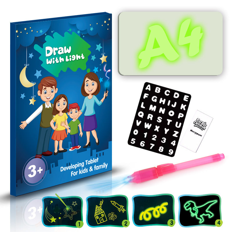 Magic Sketch 3D – Tavoletta Grafica LCD con 8 Effetti Luce Magici
