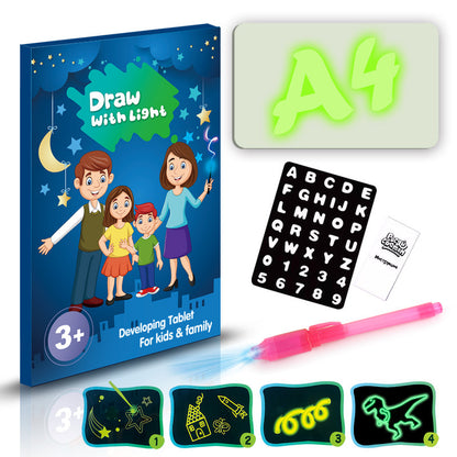 Magic Sketch 3D – Tavoletta Grafica LCD con 8 Effetti Luce Magici