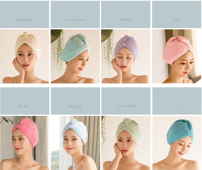 Turbante Dry-Fast in Microfibra per Capelli