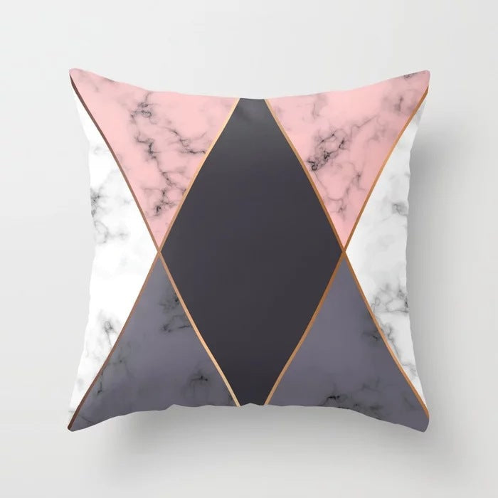 Abstract Rose Geometric – Federa con Grafica Astratta Geometrica Rosa