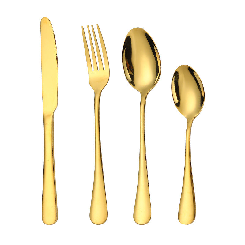 Nile Royal Gold - Set Posate 24 Pezzi con Valigetta Luxury