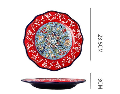 Piatti in Ceramica Sottosmalto - Boho Style