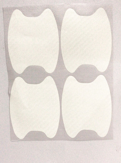 Kit 4pz Protezione Maniglie Fibra di Carbonio