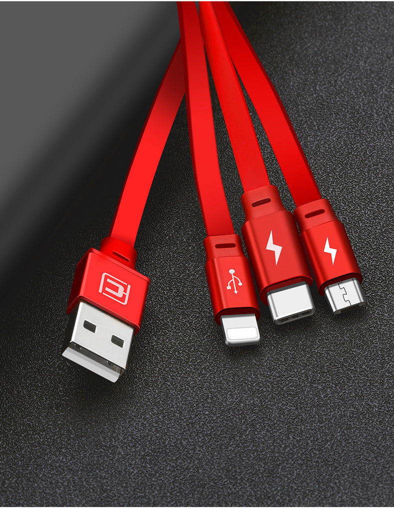Telescopic-Multi: Cavo Tre-in-Uno Retrattile