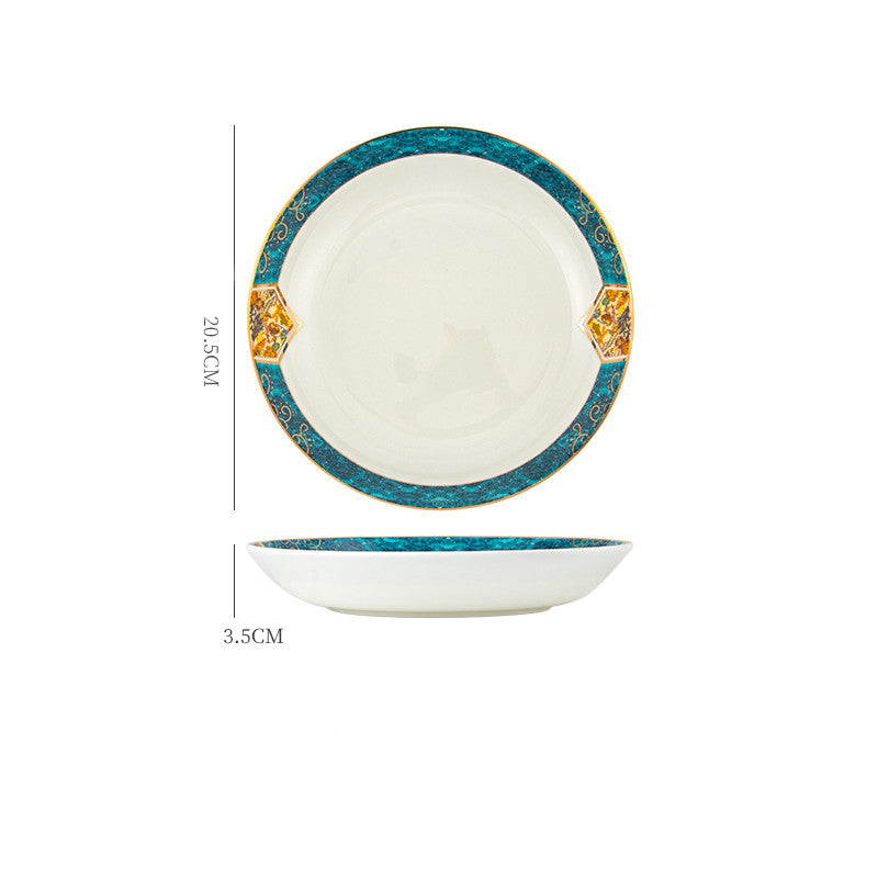 Polka Dot - Set Piatti in Ceramica Vivace
