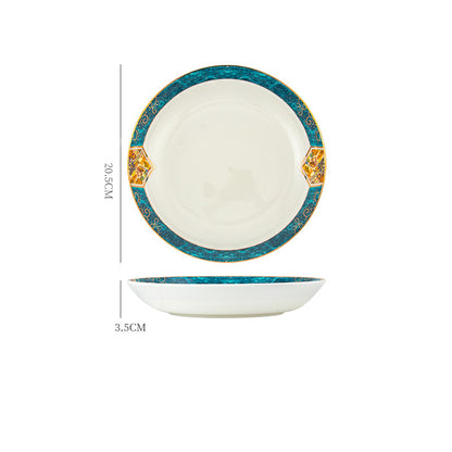 Polka Dot - Set Piatti in Ceramica Vivace