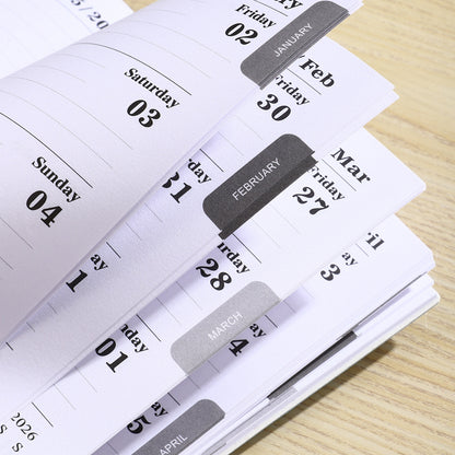 Agenda Settimanale Slim in Pelle A5