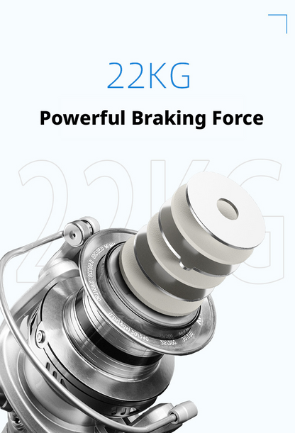 Billings - Mulinello da Spinning YL Bearings - Full Metal Body | 10-12-14-16kg Drag Power