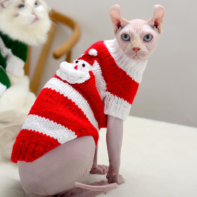 Maglioncino a Righe per Gatti (XS-XL)