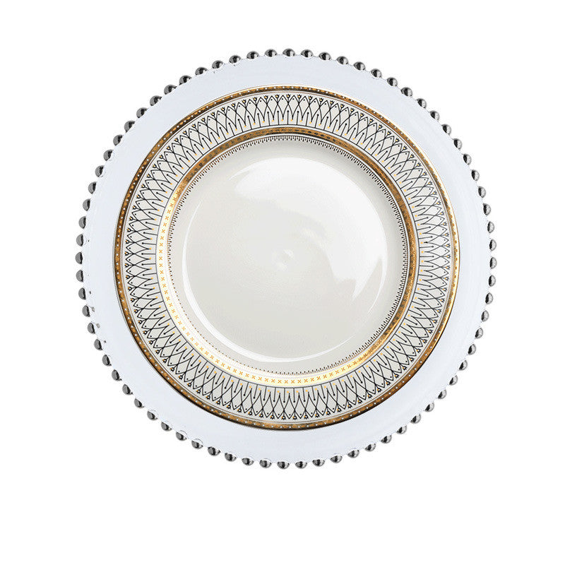 Piatto Luxury European Style - Dettagli Oro