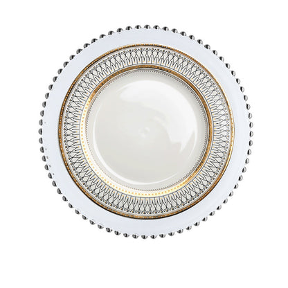 Piatto Luxury European Style - Dettagli Oro