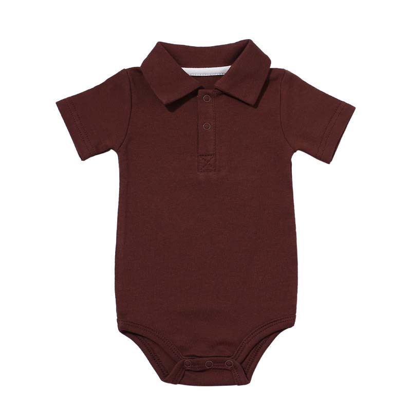 Little Pro – Body Polo con Colletto a Manica Corta (3 mesi, 6 mesi, 9 mesi, 12 mesi, 18 mesi, 24 mesi)