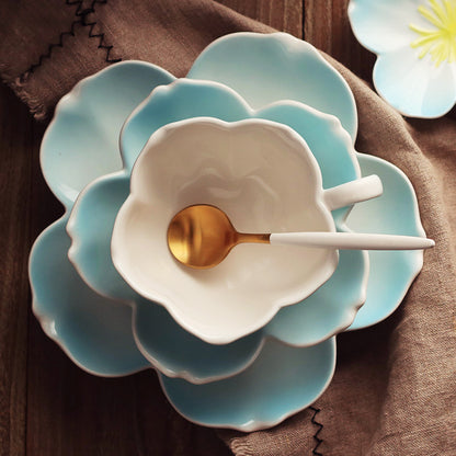 English Flower Mug – Tazza da Tè con Decori Floreali