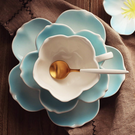 English Flower Mug – Tazza da Tè con Decori Floreali