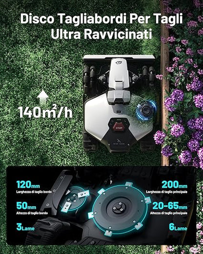 MAMMOTION LUBA - Robot Rasaerba 2 AWD 5000X 4G