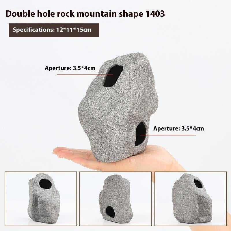 CichlidStone - Set Rifugi in Ceramica Naturale