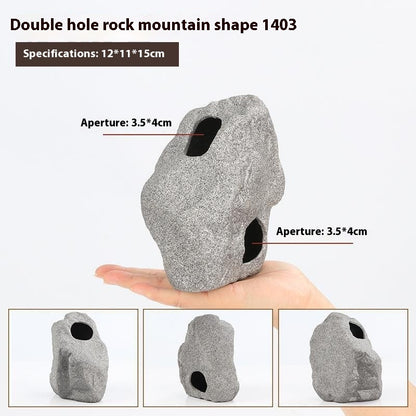 CichlidStone - Set Rifugi in Ceramica Naturale