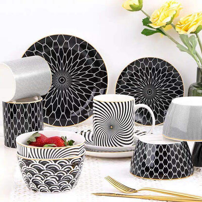 Piatto Nordic Geometric 8" - Colazione & Bistecca