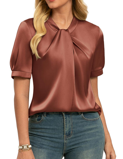 Camicia in Raso (S-2XL)