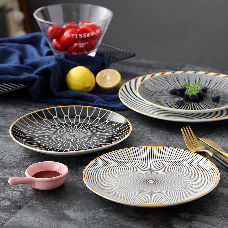 Piatto Nordic Geometric 8" - Colazione & Bistecca