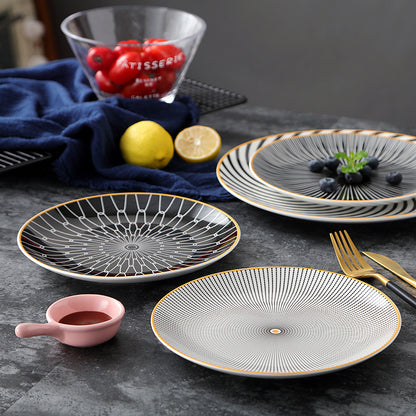 Piatto Nordic Geometric 8" - Colazione & Bistecca