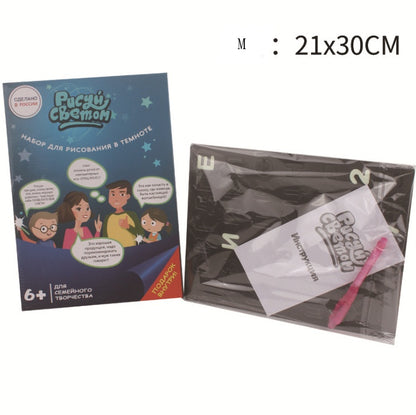 Magic Sketch 3D – Tavoletta Grafica LCD con 8 Effetti Luce Magici