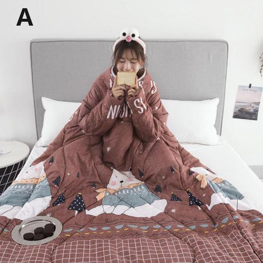 Piumino Indossabile con Maniche Stay-Warm