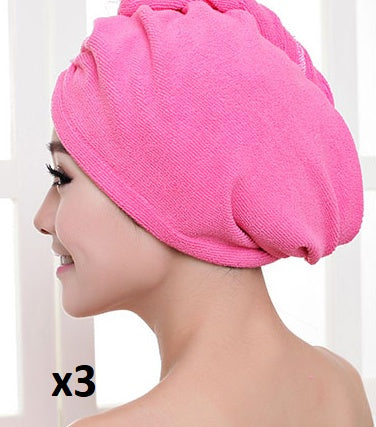 Turbante Dry-Fast in Microfibra per Capelli