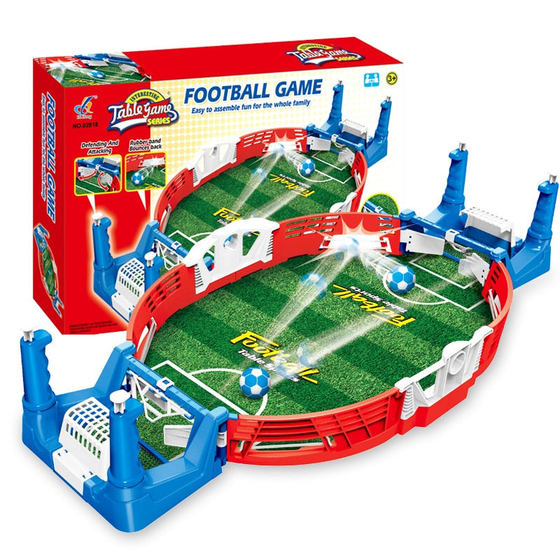 Desktop Soccer Pro – Mini Kit Calcio Balilla da Tavolo Portatile