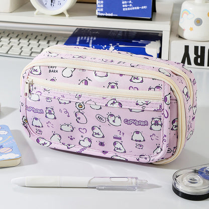 Astuccio Maxi-Capacity Kawaii Capibara