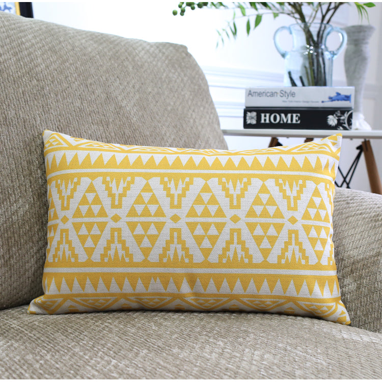 Cuscino Arredo Nordic Color a Trama Geometrica