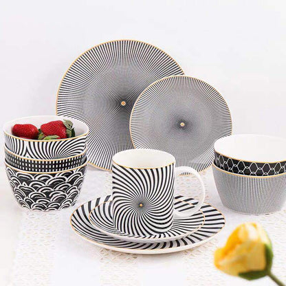 Piatto Nordic Geometric 8" - Colazione & Bistecca