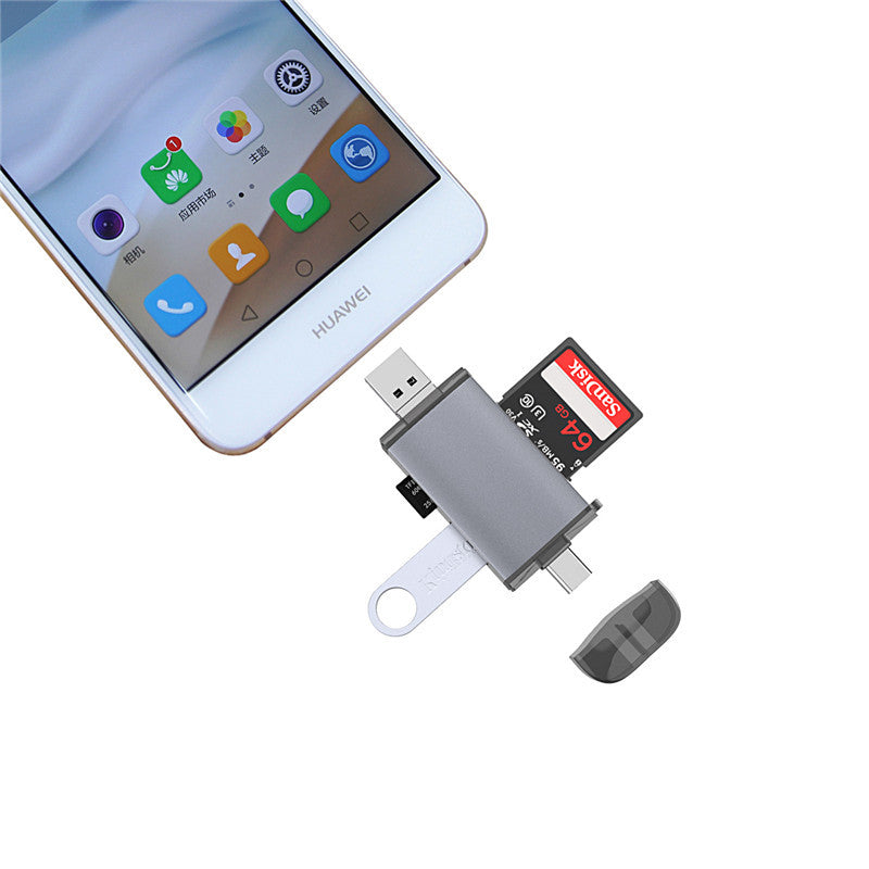 Lettore di Schede Universale Multi-Porta per PC e Smartphone