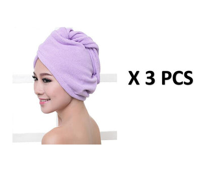 Turbante Dry-Fast in Microfibra per Capelli