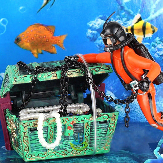 DeepSea Treasure - Sommozzatore con Scrigno del Bottino
