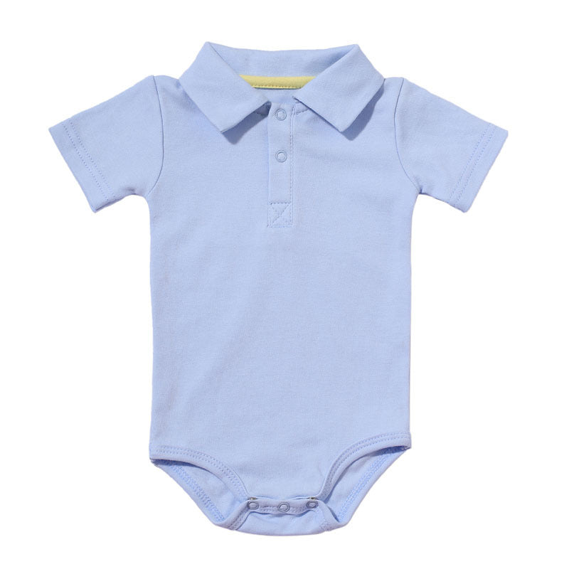 Little Pro – Body Polo con Colletto a Manica Corta (3 mesi, 6 mesi, 9 mesi, 12 mesi, 18 mesi, 24 mesi)
